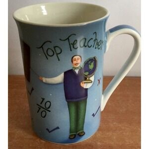 Teacher Mug Kent Pottery Coffee Cup Lord Of The Lessons Math School Appreciation